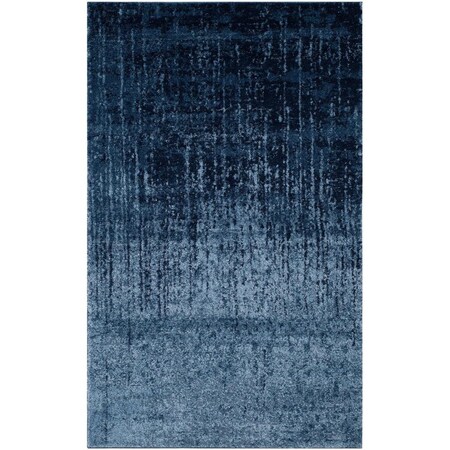 Safavieh 11 x 15 ft. Retro Oversized Power Loomed Rug Light Blue & Blue RET2770-6065-1115